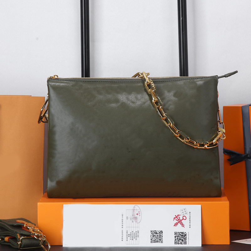 

Multi Pochette large capacity real leather Bag 7A quality Women Luxurys Designers Bags 2022 Handbags Purses tote 19 Handbag Flap Zhouzhoubao123 IA3W, Green