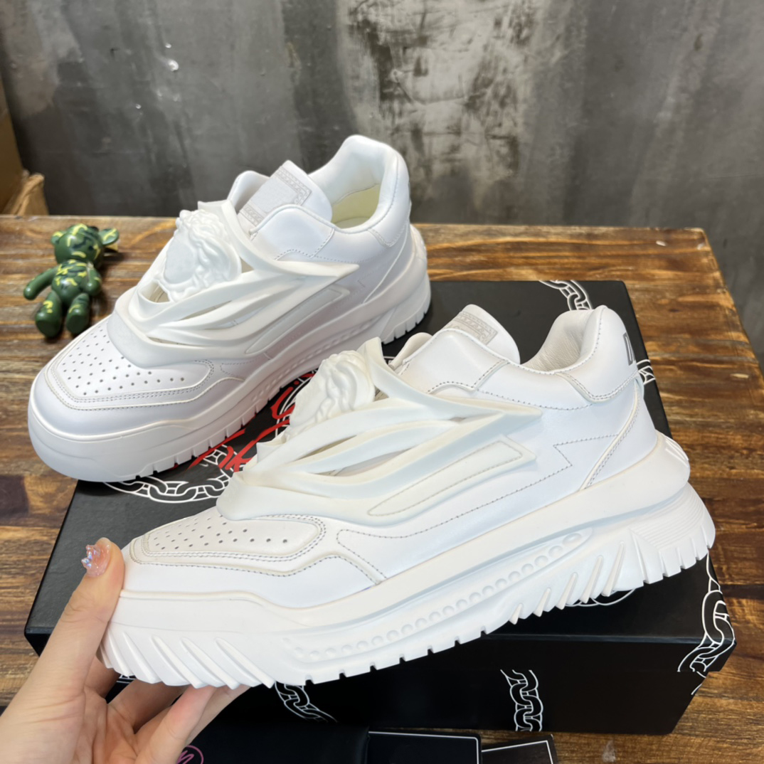 

Odissea Sneakers Designer Women Men Casual Shoes La Medusa Lightweight Rubber Soles Sneaker Fashion New Sports Running Shoe Top Quality Size 35-45, Customize