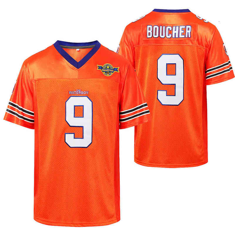 

Men' Boucher Water Boys Football Sweatshirt -xxxl Orange White