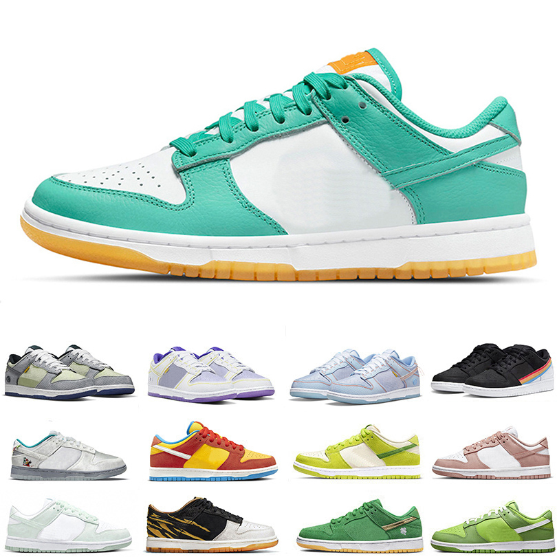 

Shoes Teal Zeal Mens Womens Running Low Sour Apple Bart Simpson Shamrock Union x Argon Court Purple Pistachio Setsubun White Mint Kermit Ice, With original logo