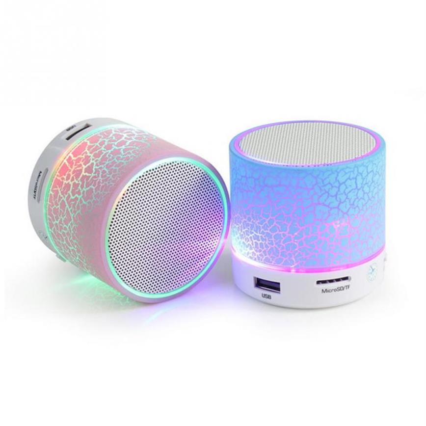 

GETIHU Bluetooth Speaker Led Portable Mini Wireless Speaker Player USB Radi256p