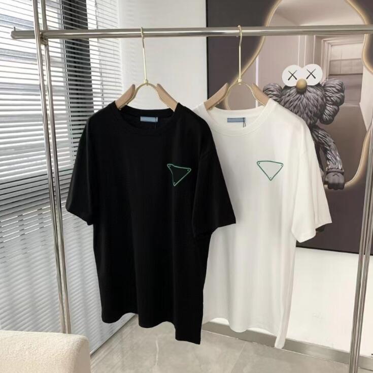 

2022SS PRD Designer fashion Men's T-Shirts High-end cotton women's t shirt womens comfortable soft large size round collar multi-color mix luxury Harajuku S-4XL