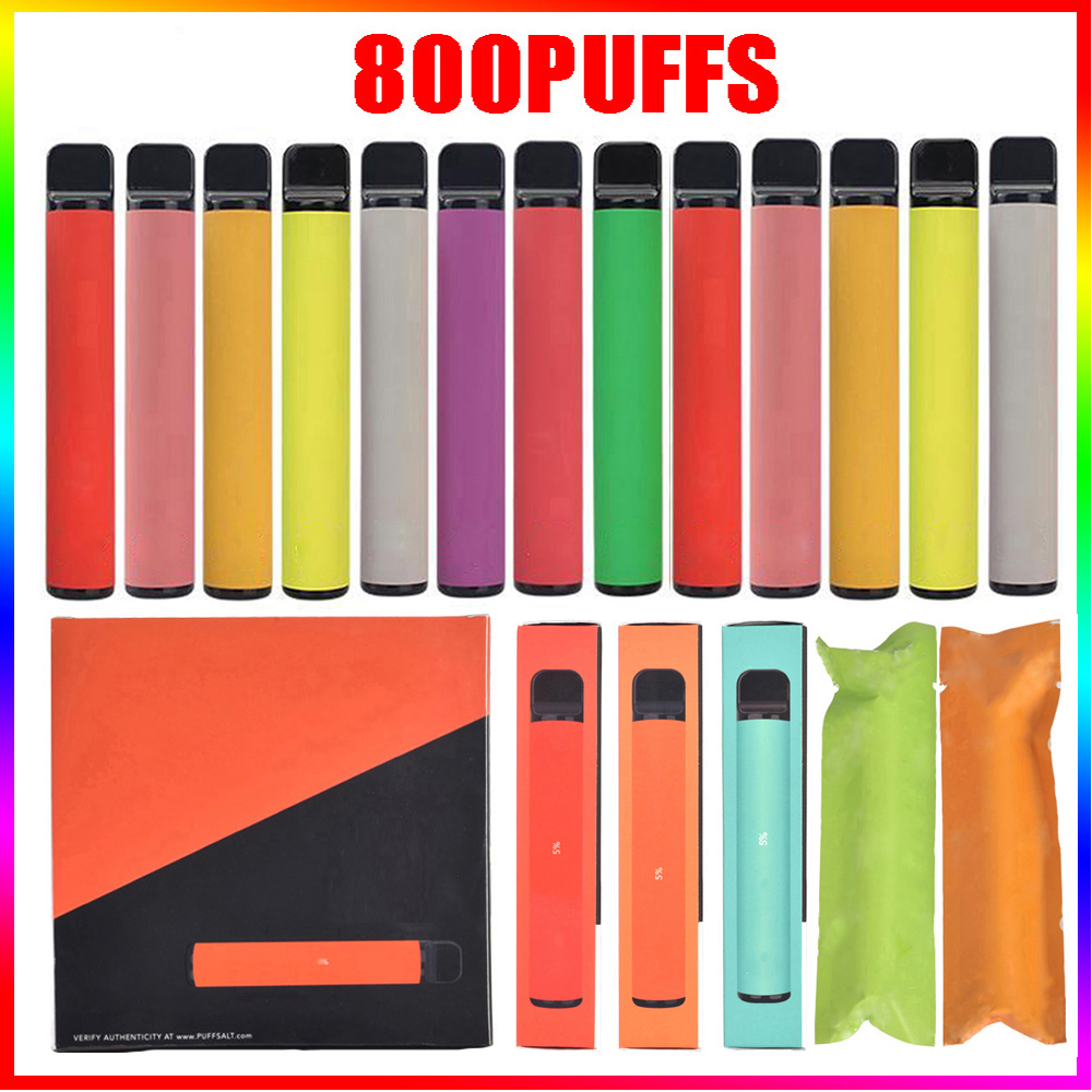 

Top e Cigarettes 800 Puffs Disposable Pod Cartridges 550mAh Battery 3.2mL Prefilled Vape Pods Portable Vaporizer Device Vapor pk Bang XXL Elux Legend ESCO BARS