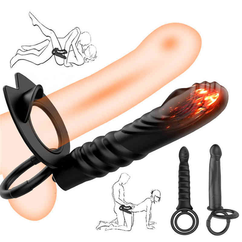 Massager Vibrator Sexy Toys Double Penetration Anal Plug Dildo Butt for Men Strap on Penis Vagina s Adult Sex Couples-image-796721034