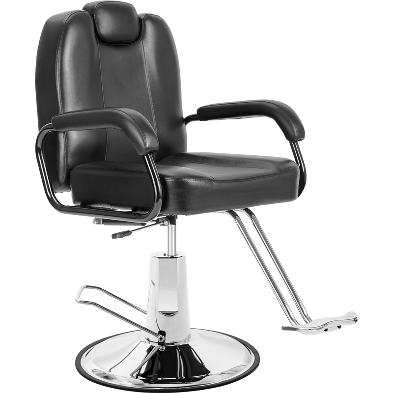 

Home furniture Deluxe Reclining Barber Chair with Heavy-Duty Pump for Beauty Salon Tatoo Spa Equipment