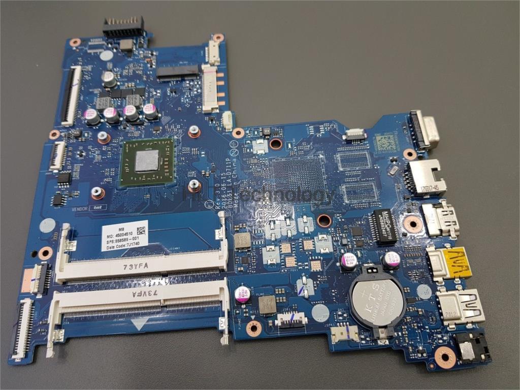 

Motherboards 854962-601 854962-001 Laptop Motherboard For 255 G5 15-BA BDL51 LA-D711P 858589-601 858589-001 A8-7410 CPU DDR3 Mainboard