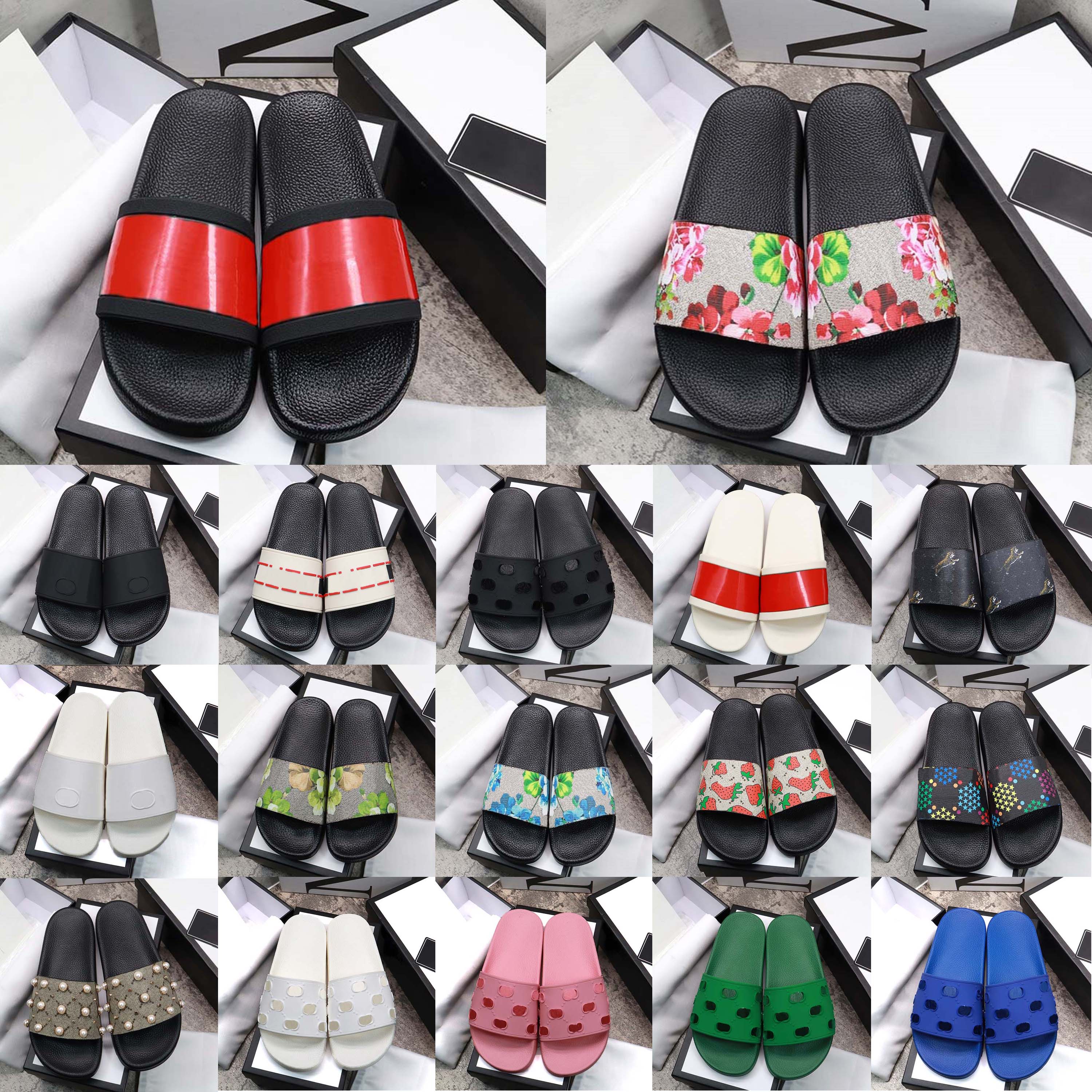 

High quality Stylish Slippers Tigers Fashion Classics Slides Sandals Men Women shoes Tiger Cat Design Summer Huaraches 01, #34