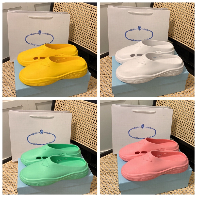 

Italy Designer Slipper Luxury Women Sandal Brand Slide Men Slippers Flat Bottom Flip Flop Design Sneakers Foam rubber sandals by shoebrand S85 01, #30 box