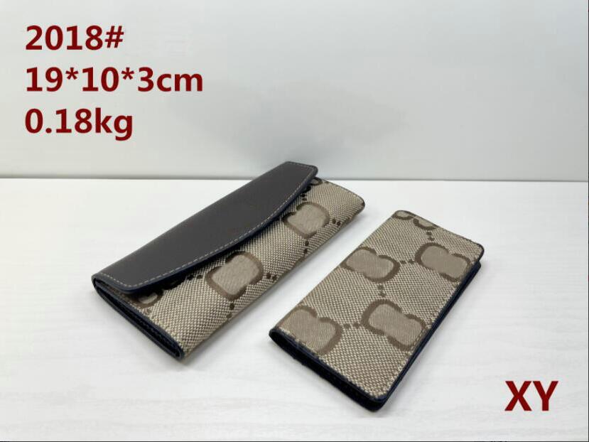 

Designe 2pcs/set Purse Womens Wallet Purse Wallet Long Wallets Card Passport Holder Passport Men Folded Purses Coin Photo Pouch #21548, Black