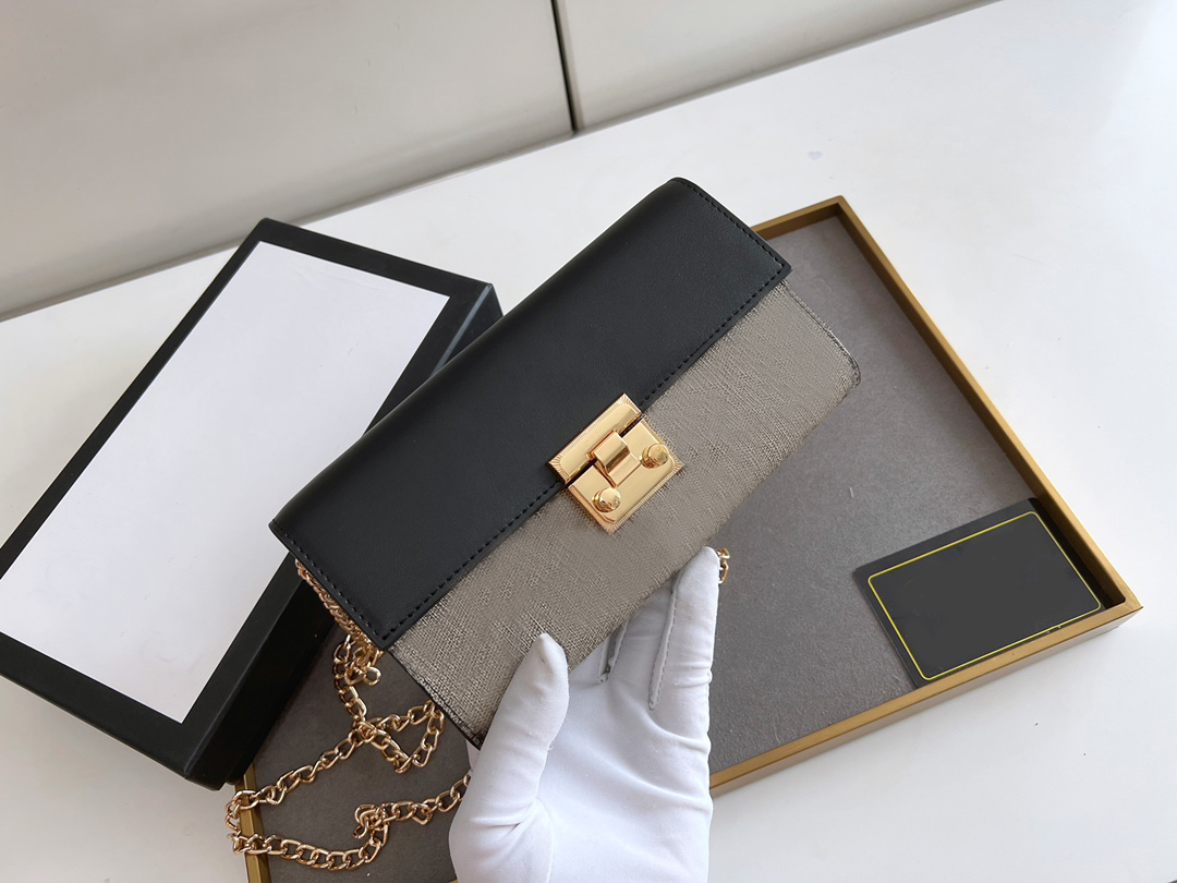 

Fashion Designers Women Handbags Shoulder Bags Luxurys Lady Crossbody High Quality Classic Marmont Leather Messenger Padlock Purses Chains Totes 453G506, Design-g