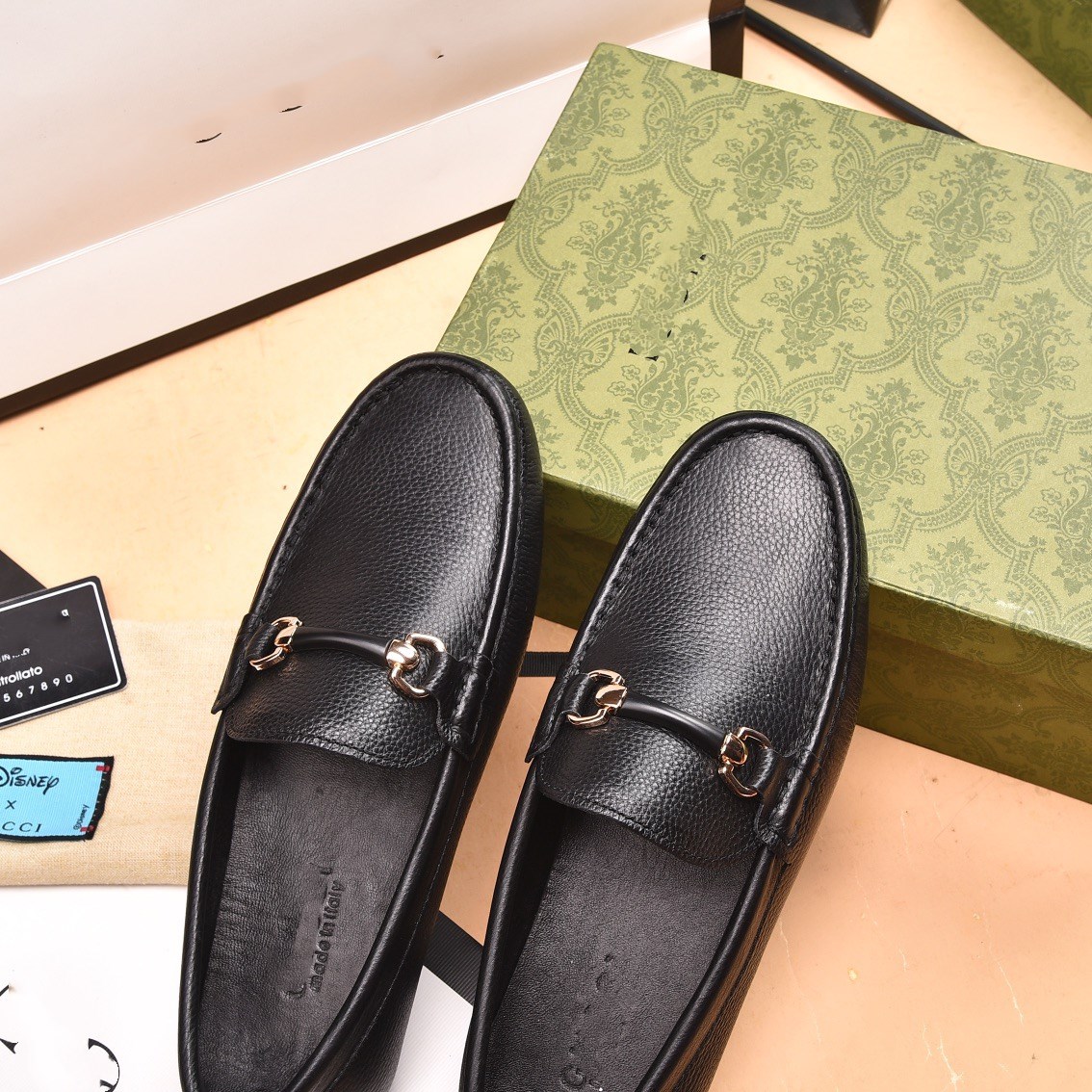 

Spring Autumn Luxury Mens Casual Leather Loafers Men Loafer Shoes Designer Mocasines Hombre Mocassini White Black Slip-On Big Size 46 Dropshipping, #18