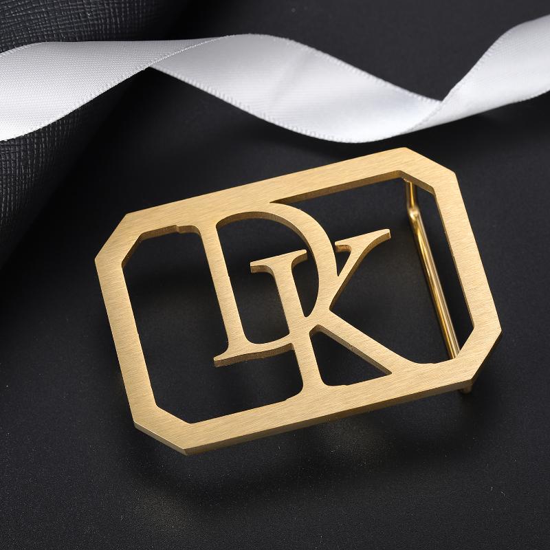 

Belts High Quality PU Leather Belt Custom Pesonlized Stainless Steel Double Letter Buckle Unisex Accessories Gift For Friend, Black