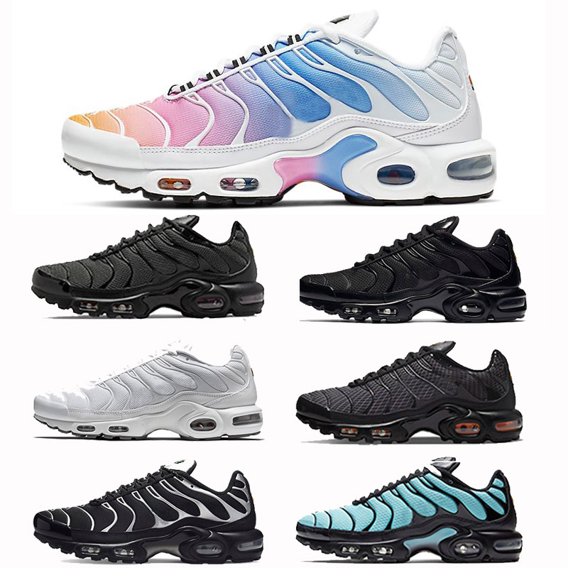 

Tn plus Running shoes For Men women Triple Black White Pink Rise REGENCY PURPLE LEMON LIME Volt mens trainers Sports Sneakers EUR 36-46, 60