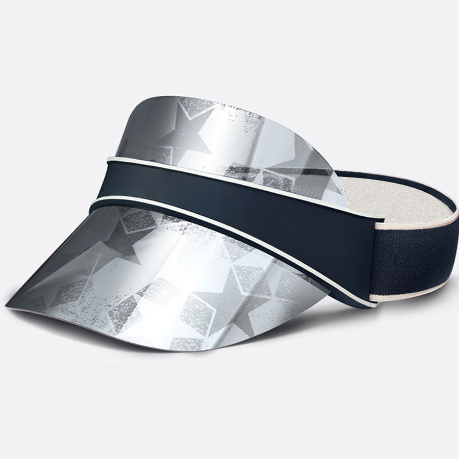 Visières personnalisées à la mode avec des motifs de forêt d'étoiles Casque de soleil pour homme femme Protection solaire Casquette anti-soleil 1