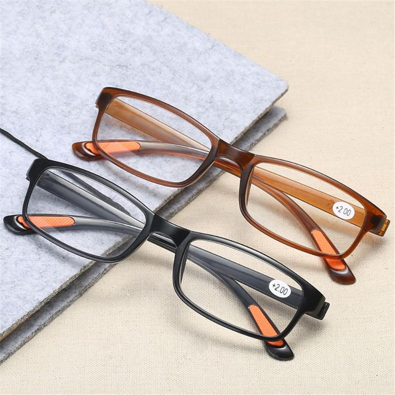 

Sunglasses Unisex Flexible Magnifying Vintage Ultra Light Frame Reading Glasses Eyeglasses Computer GogglesSunglasses