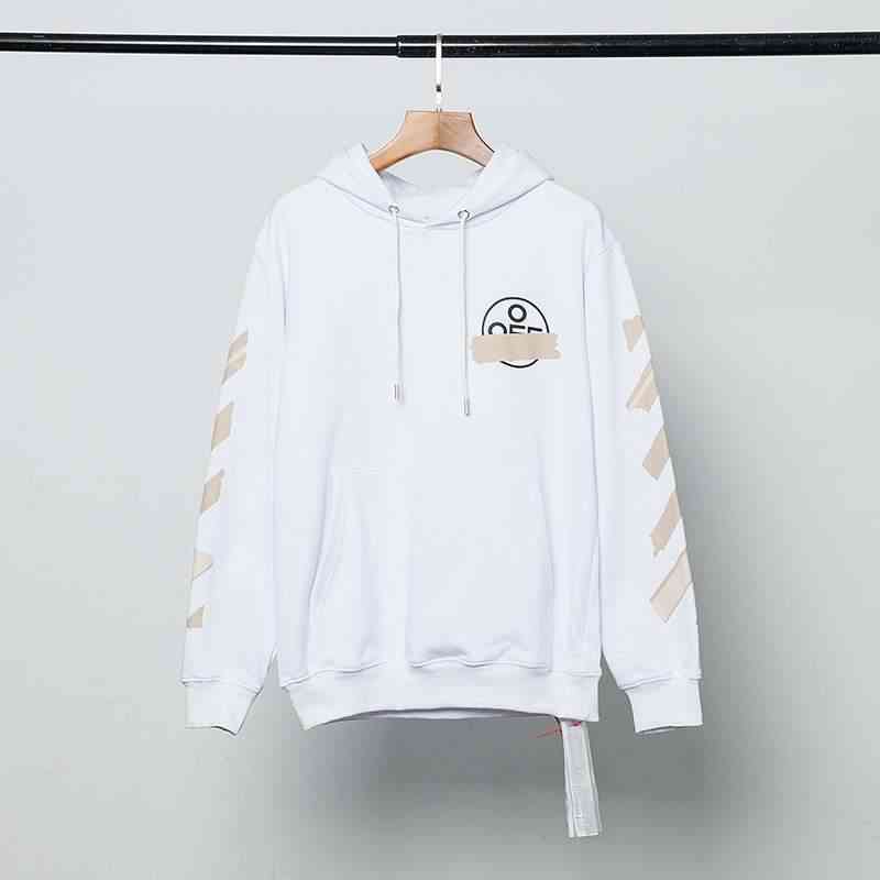 

Factory Online Export Brand New Sweater Off Fashion White Hooded for Men Women