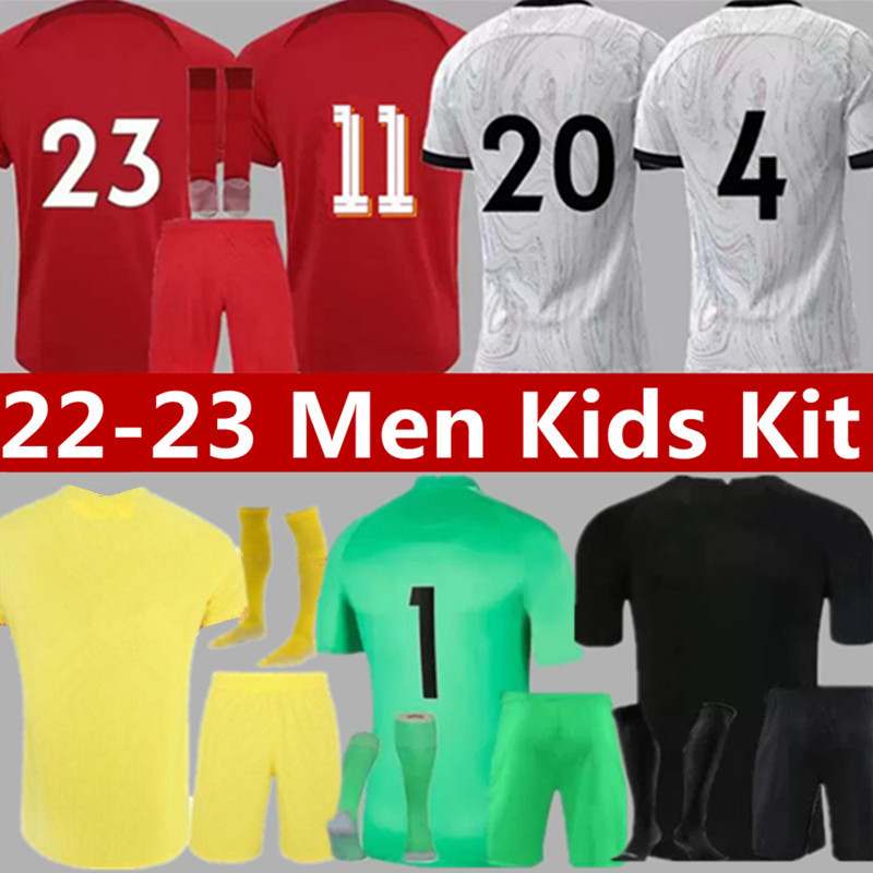 

22 23 ELLIOTT LUIS DIAZ 2022 A.BECKER soccer jerseys M.SALAH VIRGIL MANE FIRMINO Thiago men kids kit ALEXANDER ARNOLD DIOGO J KEITA SHAQIRI football shirt Fans, Colour 8