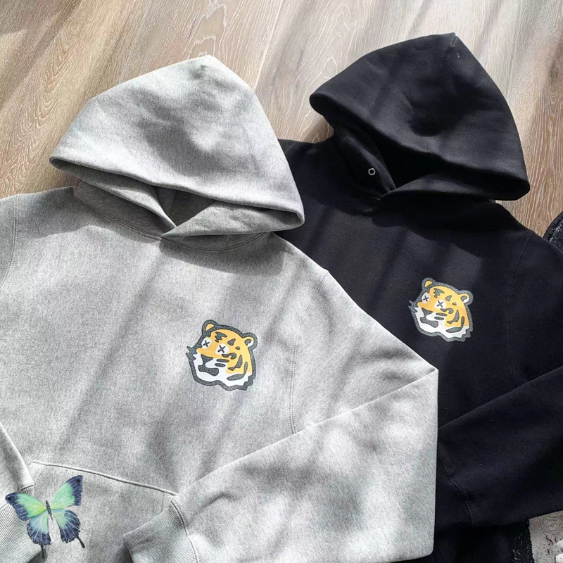 

Hoodie Sweatshirts Gray Black Big Back Fashion Hooded