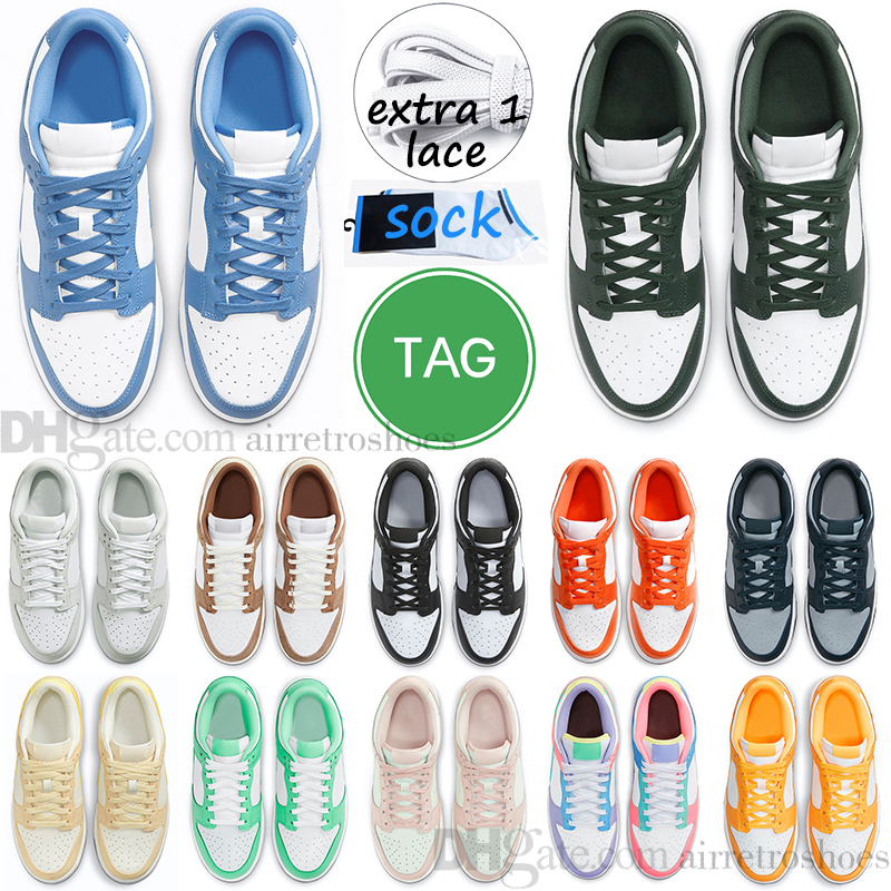 

men women 2022 designer casual shoes Panda Black White Varsity Green UNC Coast sneaker Georgetown Vintage Navy mens sneakers trainer, # 39