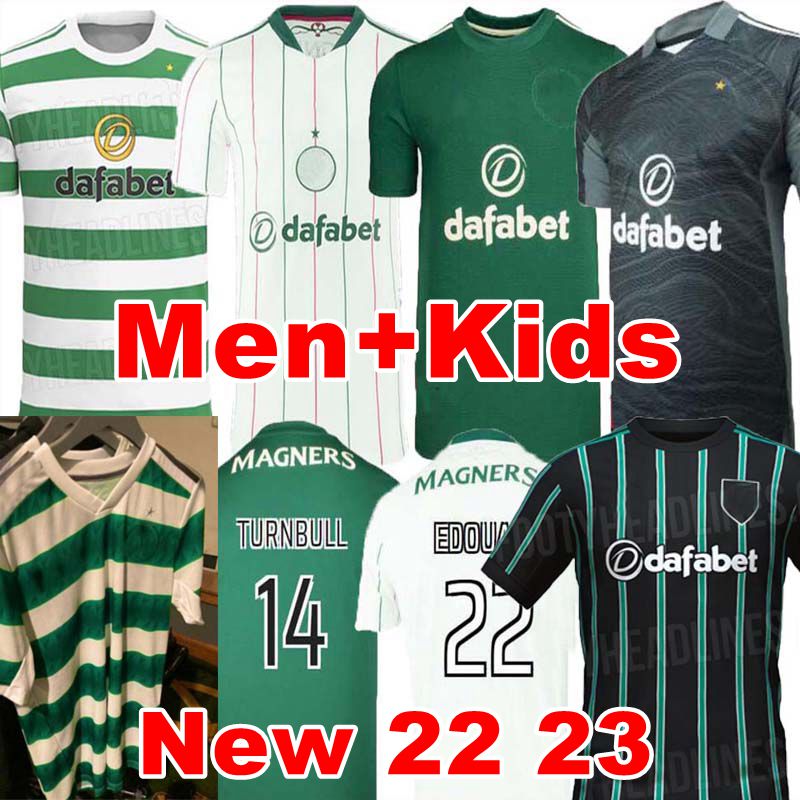 

21 22 23 Celtic Soccer Jersey Home KYOGO ABADA AJETI Away Soccer Shirt Third FORREST TURNBULL JOTA 2021 2022 2023 Goalkeeper Football Uniforms Adult Kids fans player, 4th kids