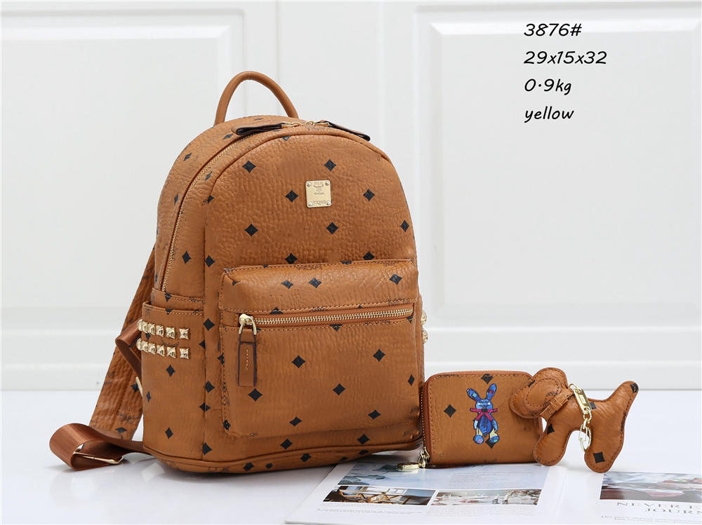 

Genuine Leather School bags shoulder handbag GGs Louiseity Crossbody Viutonity LVs backpack, Brown