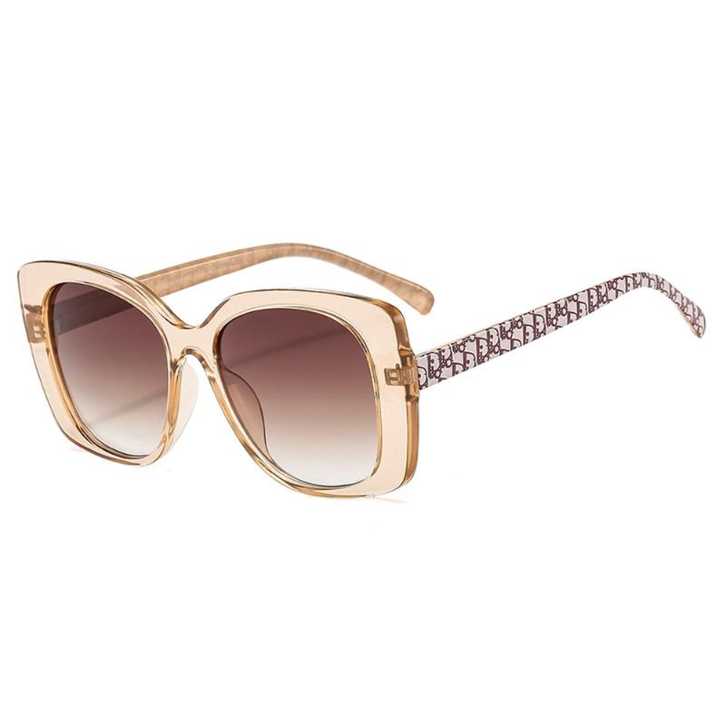 

Sunglasses Vintage Square Women Men Butterfly Print Frame Retro Versatile Big Sun Glasses Female Gafas De Sol Mujer/HombreSunglasses
