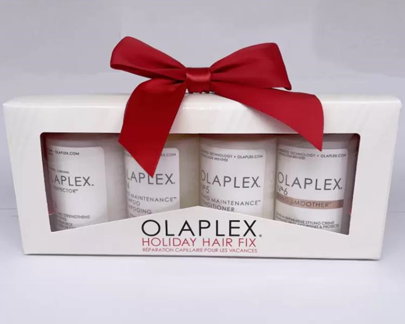 Olaplex Holiday Hair Fix Repair 4pcs Set 100ml 4 Hair Perfector Bond Maintenance Smoother Shampoo Conditioner N3 N4 N5 N6 High Quality Hairs Care