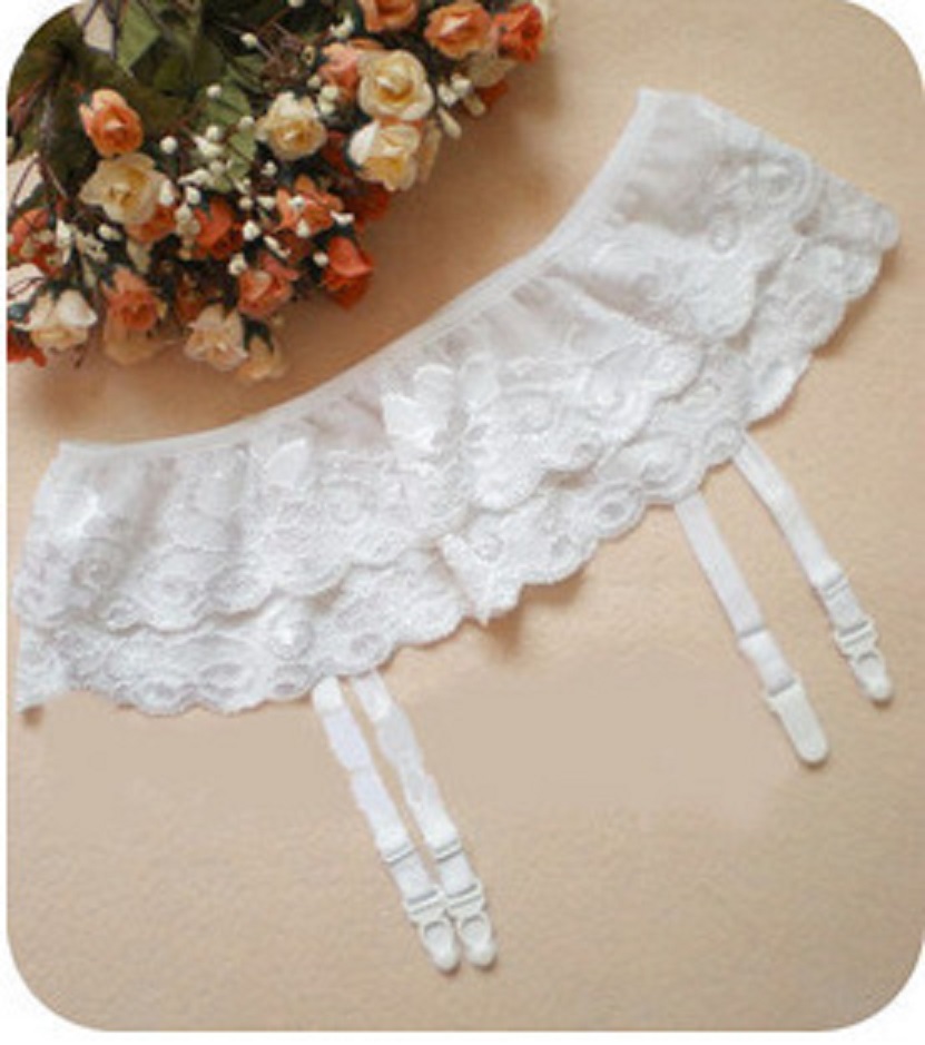 

Bridal Garters Sexy lace suspenders fun good partner underwear fashion double-layer garters, Customize