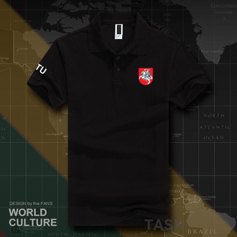 

Men' Polos Lithuania Lithuanian LTU Lietuva Lietuvos Shirts Men Short Sleeve White Brands Printed For Country 2022 Cotton Nation 20Men' Me, Polo-black
