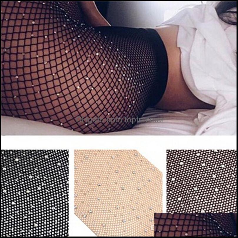 

Girls Summer Fishnet Diamond Pantyhose Fashion Shiny Net Tights Rhinestone Mesh Nylon Stockings Sox 3 Colors Drop Delivery 2021 Socks Baby, Randomly send colors