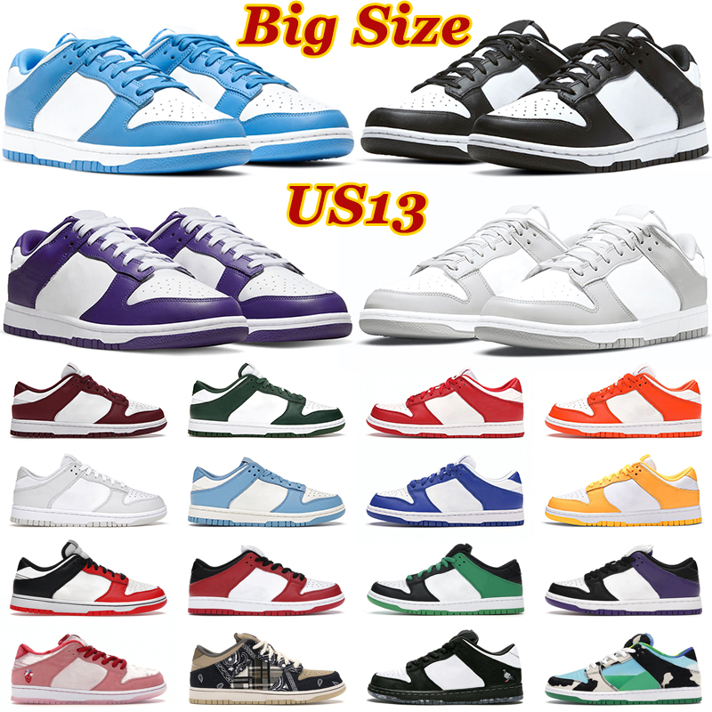 

2022 Designer Big Size Outdoor Running Shoes Men Women Panda Black White UNC Syracuse Photon Dust Kentucky Grey Fog Court Purple Mens Trainers Sports Sneakers