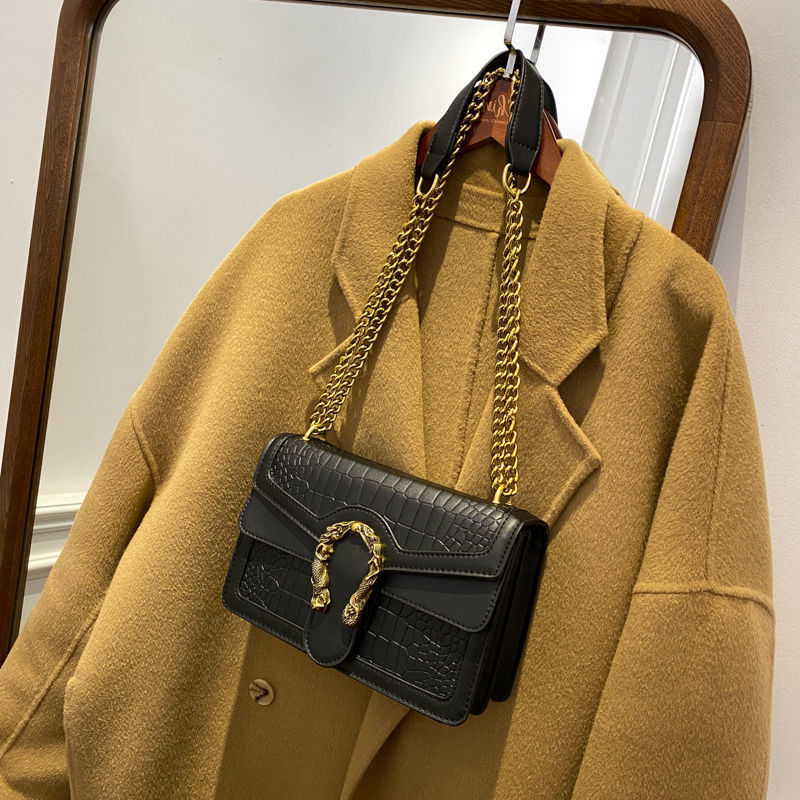 Chain Bag Msenger Women's Small New Style Versatile Autumn Winter Square Designer Fashion Casual Handbags