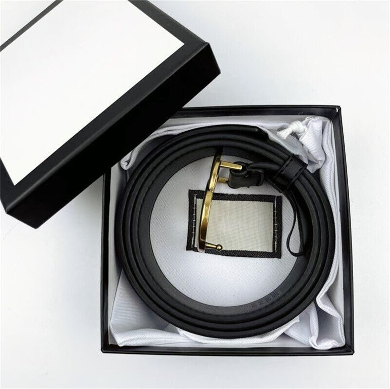 

Fashion Classic Men Designers Belts Womens Mens Casual Letter Smooth Buckle Belt Width 2.0cm 2.8cm 3.4cm 3.8cm With box, No box
