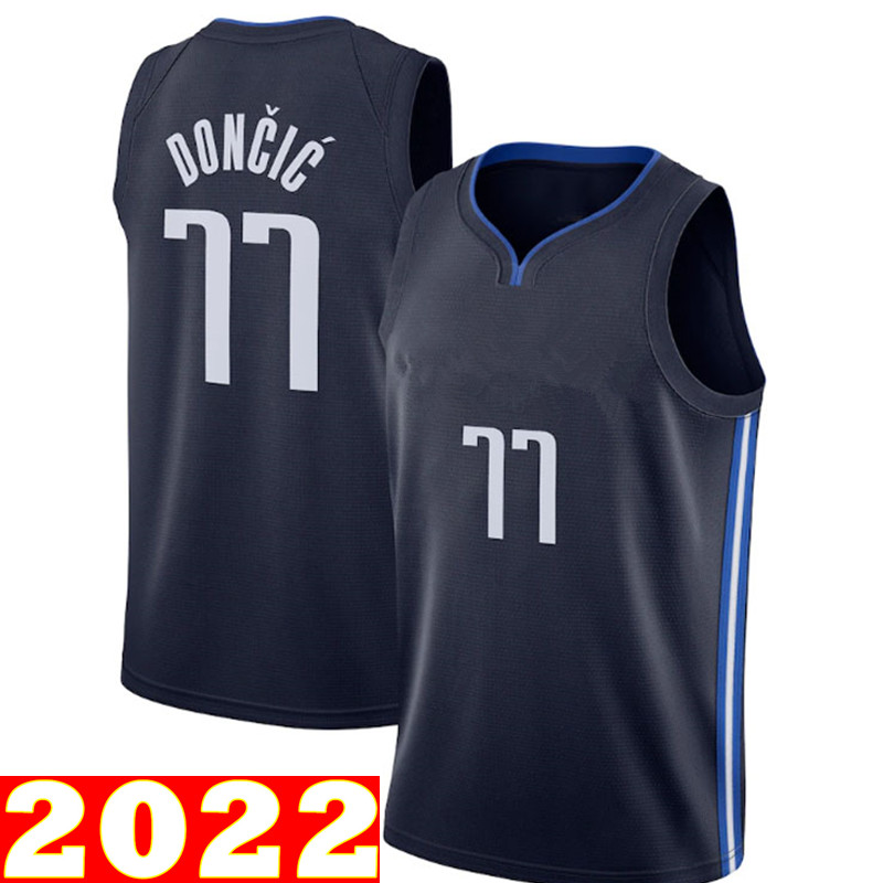 

77 Luka Basketball Jerseys Doncic Jersey man Breathable