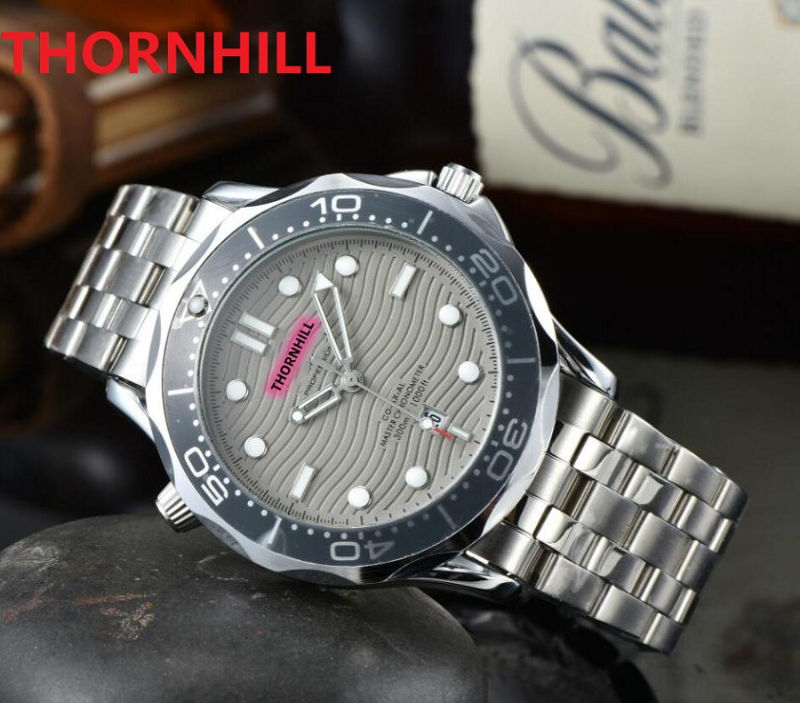 

Top quality Men Three Stiches Watch 42mm Full Stainless Steel Clock Luxury Quartz President Day Date switzerland Sapphire Glass Classic Limited Edition Wristwatch, As pic