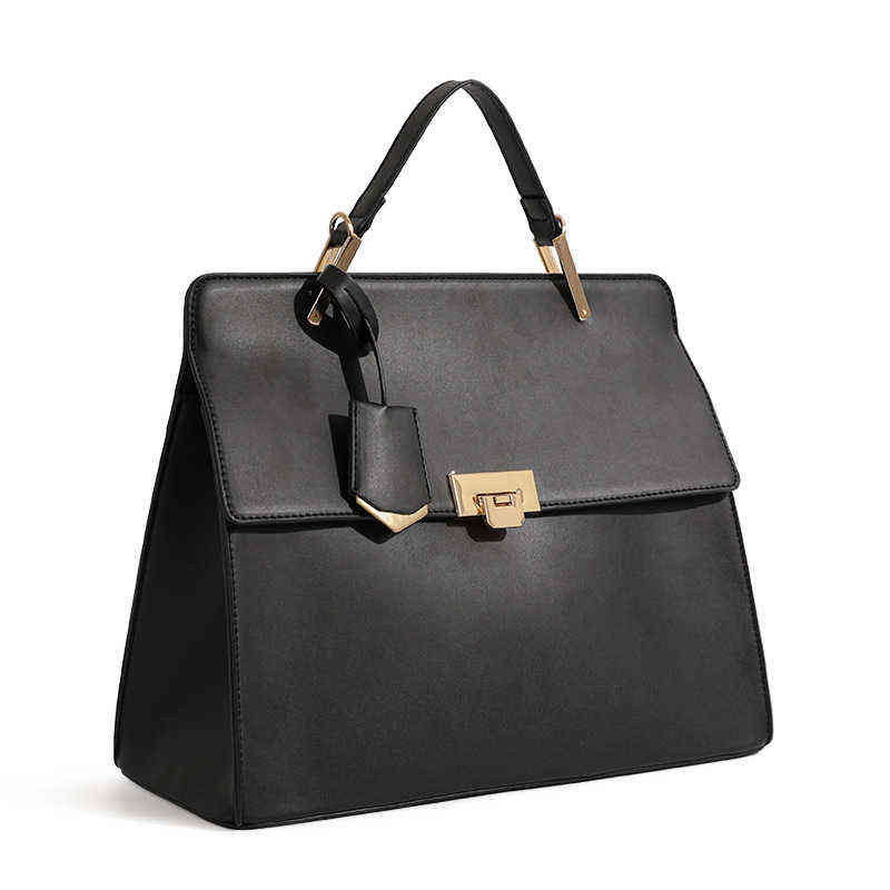 

Minority Design Women's Bag Autumn and Winter High-capacity Bag Minority Designer Single Shoulder Portable Bag 220613, Black