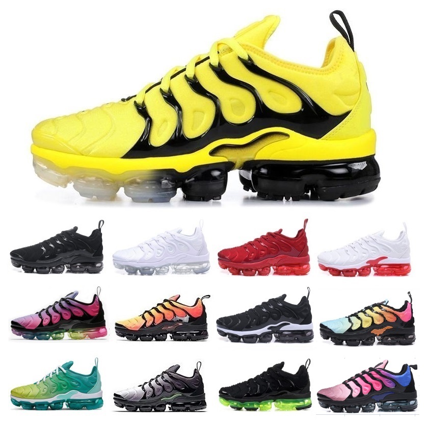 

2022 tn plus mens designer running shoes women casual air cushion Bumblebee Grape Hyper Violet Fades Blue Volt Black White Grey Red men trainer sports sneakers, 02