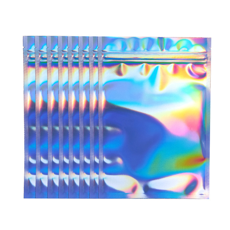 Smell Proof Bags Resealable Clear Food Candy Storage Holographic 1222392-image-759368429