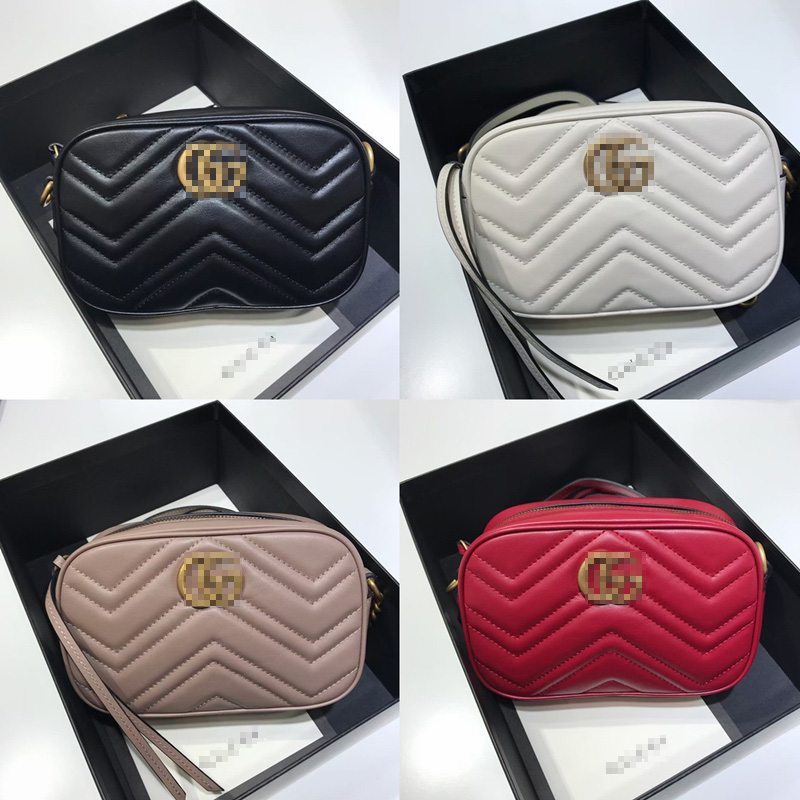 

Real Lady Bag 448056 Luxury Camera Bags Crossbody Clutch Handbags Top Quality Mini Marmont Women Designer Purses Shoulder Totes LVs louiseit, Add box + dust bag