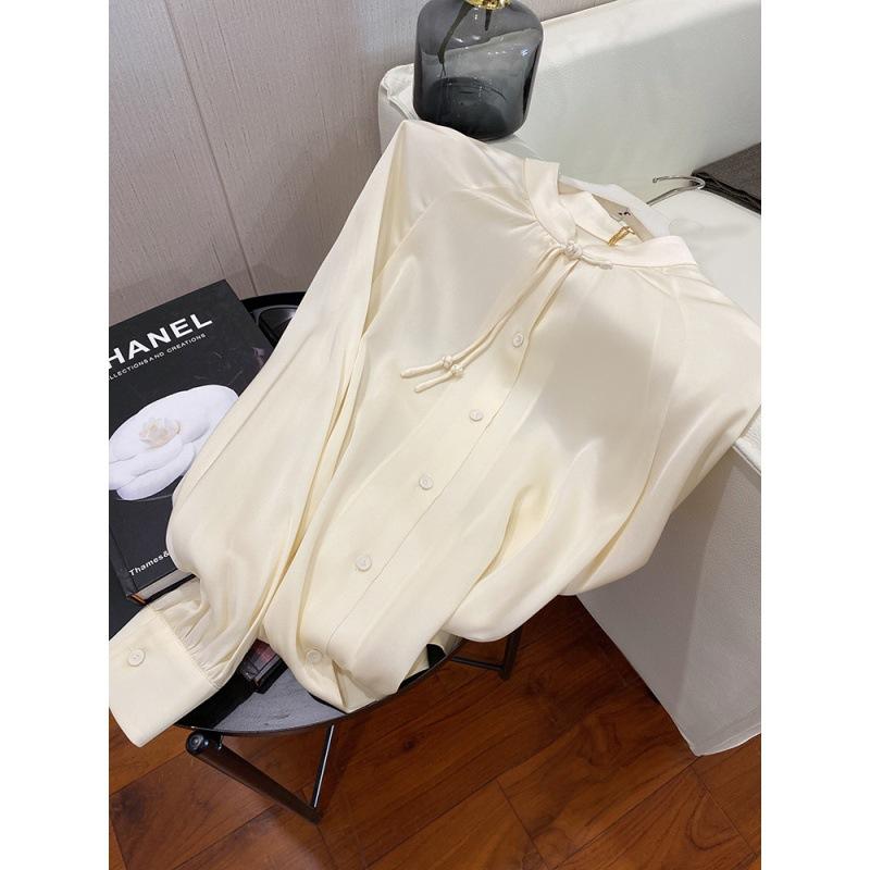 

Women' Jackets Women Single Breasted Shirts Office Lady Long Sleeve Blouse Roupas Chic Tops Womens ClothingWomen, White