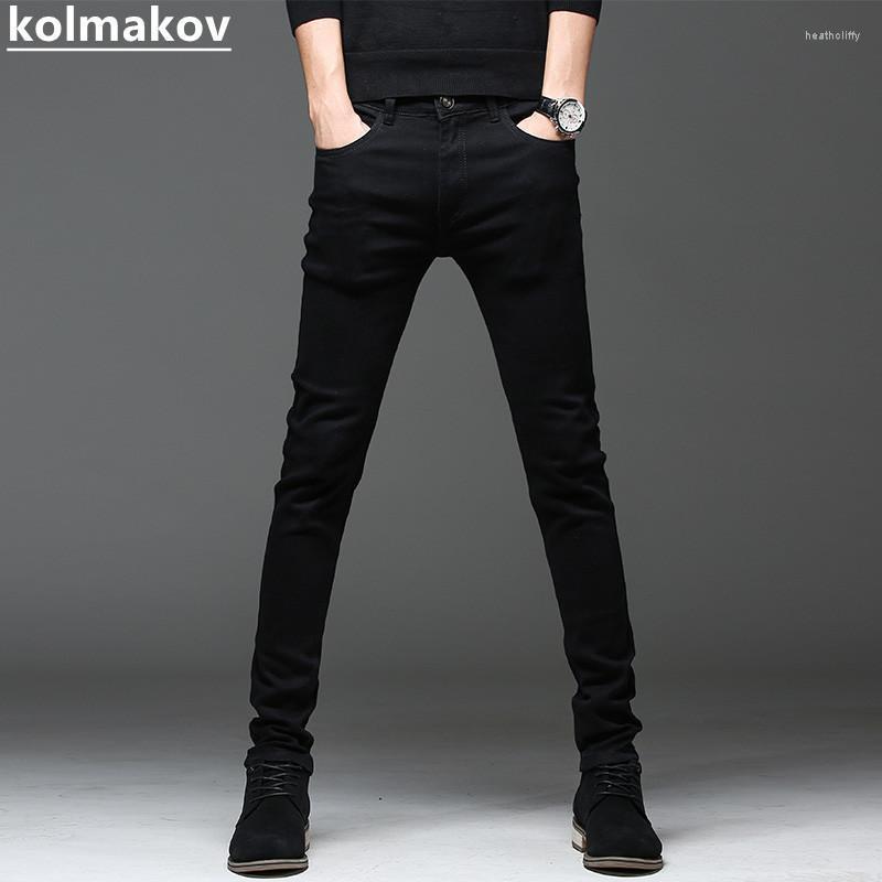 

Men's Jeans Spring And Autumn Men's Classic Fashion Black Straight Leg Casual Slim Size High Quality Long 28-36Men's Heat22