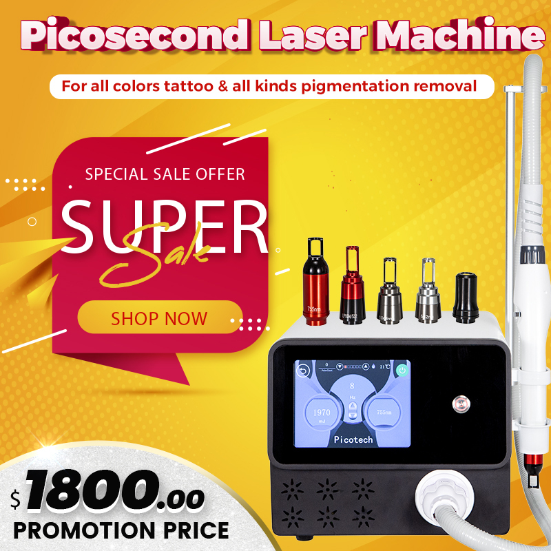 

FDA approved pico laser tattoo removal machine nd yag scars remover beauty equipment picolaser 2 years warranty