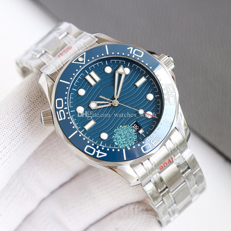 

Watch Mens Watches Fully Automatic Mechanical Watch 42mm Stainless Steel Strap Waterproof Design Multiple Colors Watch Corrugated Dial, Color 1