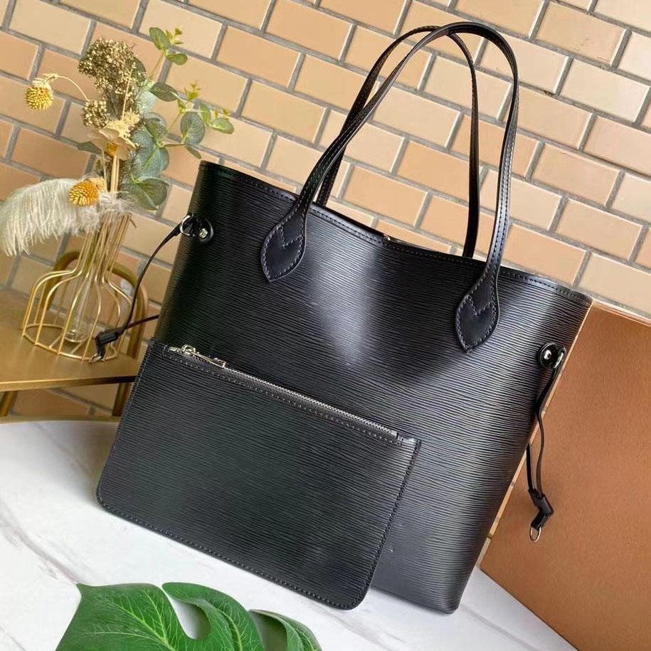 

Women Designer top Shopping bags Womens Purse Tote handbags Fashion Style Luxury bag Epi Leather High Quality handbag wholesale Mini Wallets, Deep blue
