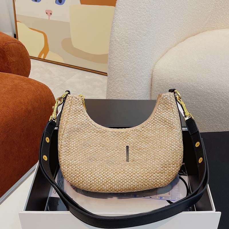 Sac à moitié de lune pour femmes sacs de messager des sacs à main de couleur solide fermeture fermeture à glissière amovible en cuir authentique