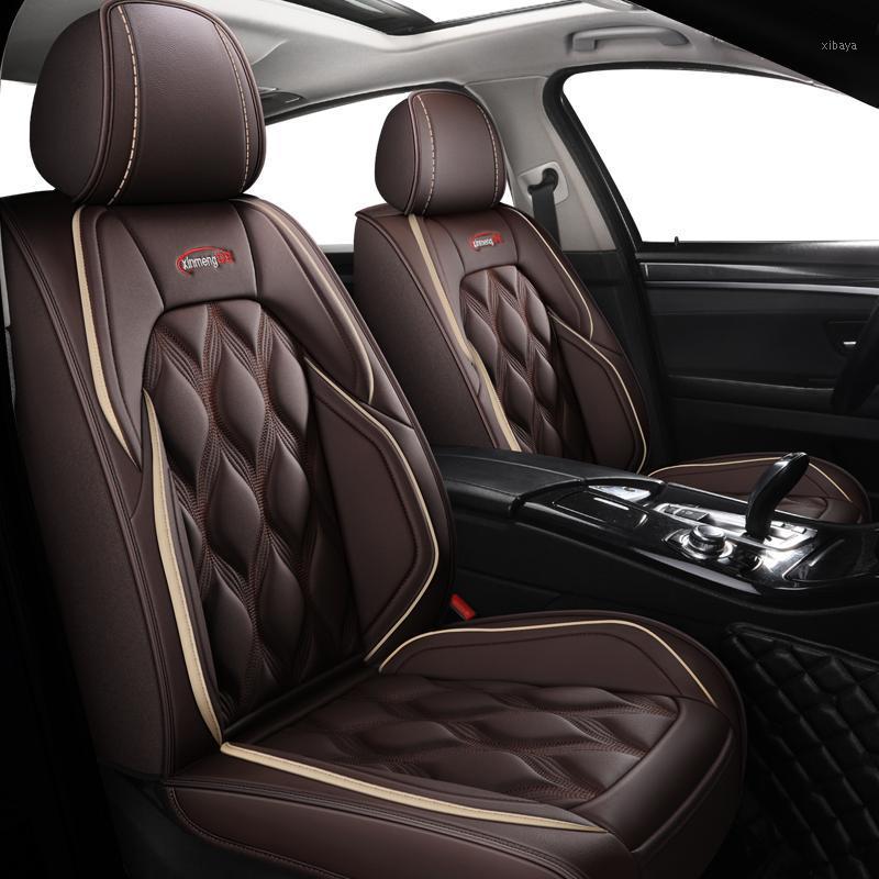 

Car Seat Covers ZHOUSHENGLEE Leather For All Models 206 307 407 207 208 2008 3008 508 308 406 301 607 Accessories