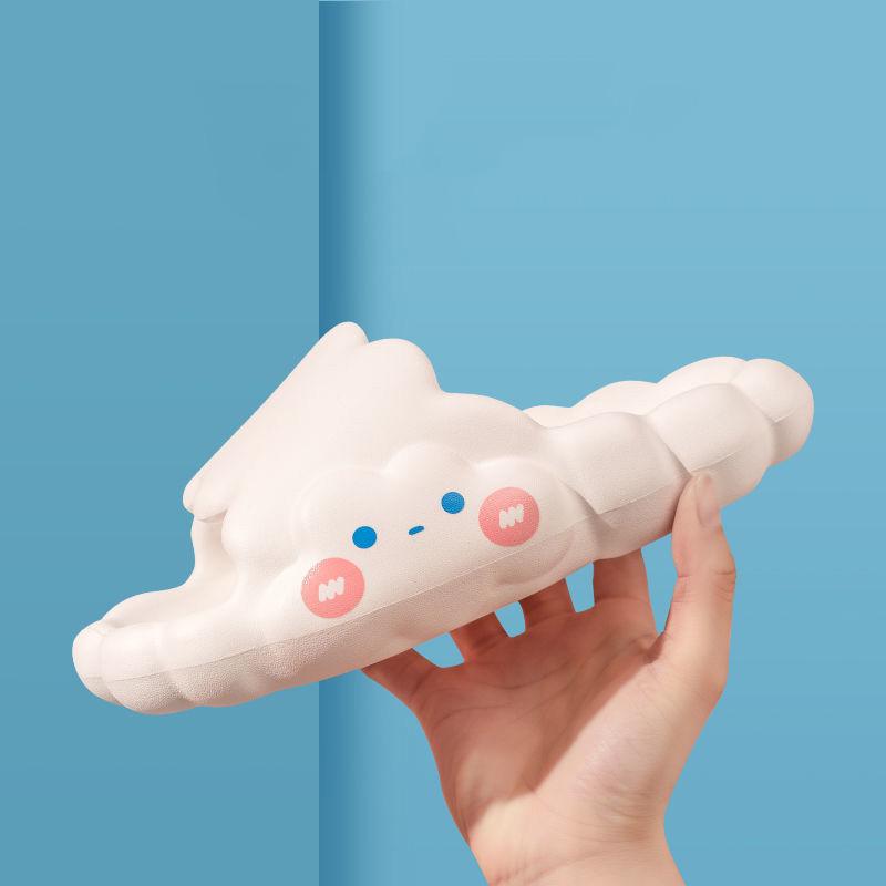 

Slipper Children Summer Slippers Cartoon Cloud Baby Boys Girls Soft Non-slip Sole Bathroom Sandals Kids Shoes Cute Home SlipperSlipper, Pink a