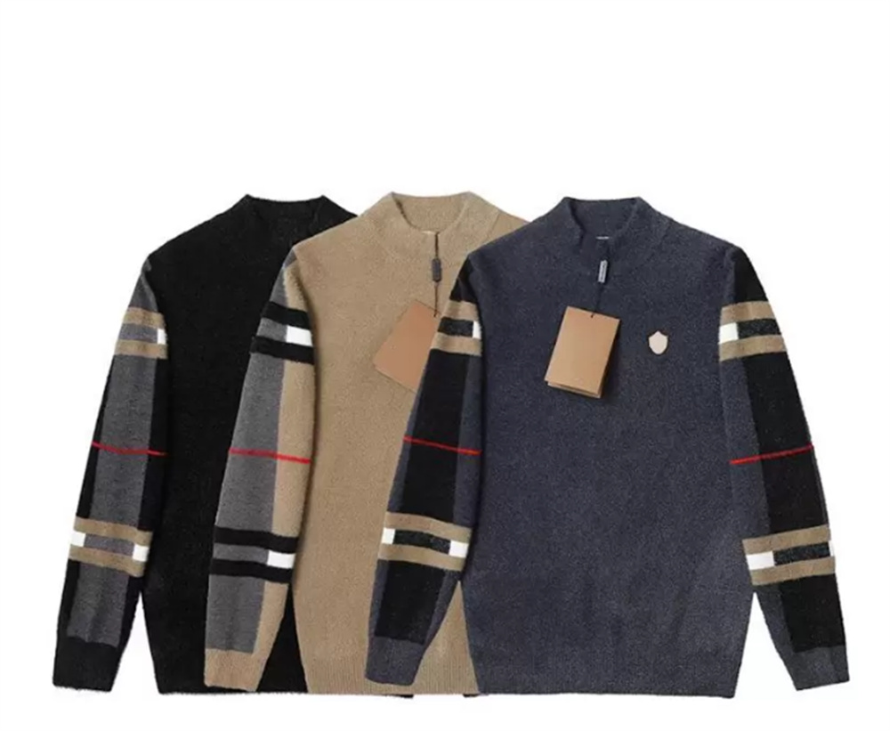 Designer mens Knits clothing letter sweater fashion Hoodies casual Autumn Winter hoody pullover Men women Crew neck Sweaters