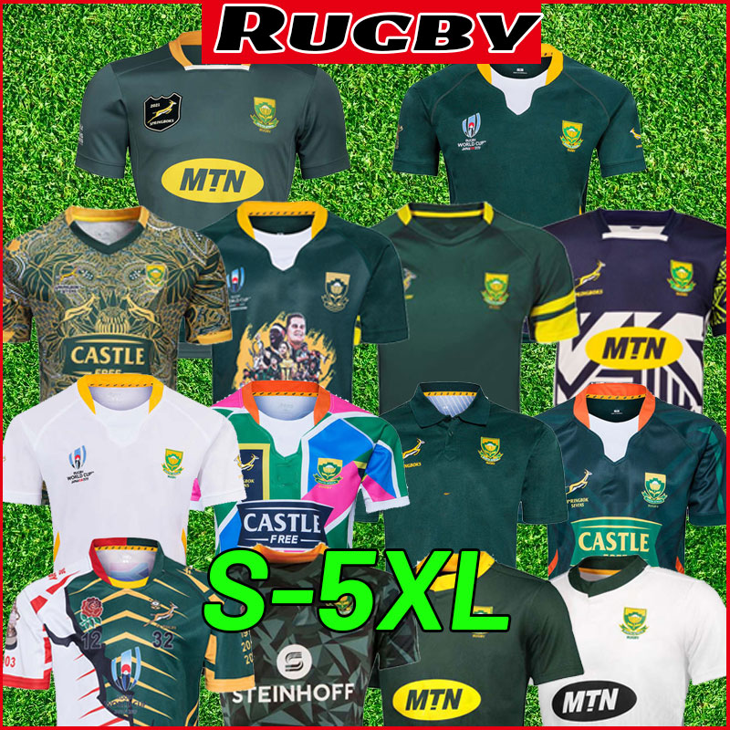 

SOUTH 19 20 Africa shirt African 100th Anniversary rugby jersey CHAMPION JOINT VERSION national team shirts South 20 21 2021 WORLD CUP, As shown