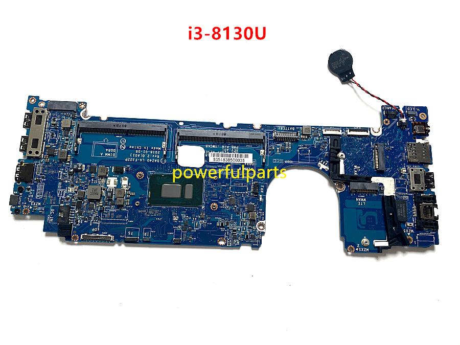 

Motherboards DAZ40 LA-F322P Motherboard For Latitude 7490 14" Mainboard With I3-8130 Cpu In-built 0WR8M1 CN-0WR8M1 100% And Workin
